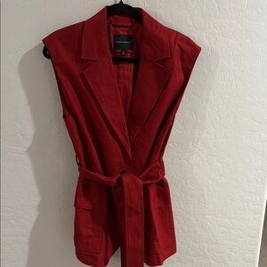 Banana Republic Crimson Sleeveless Vest